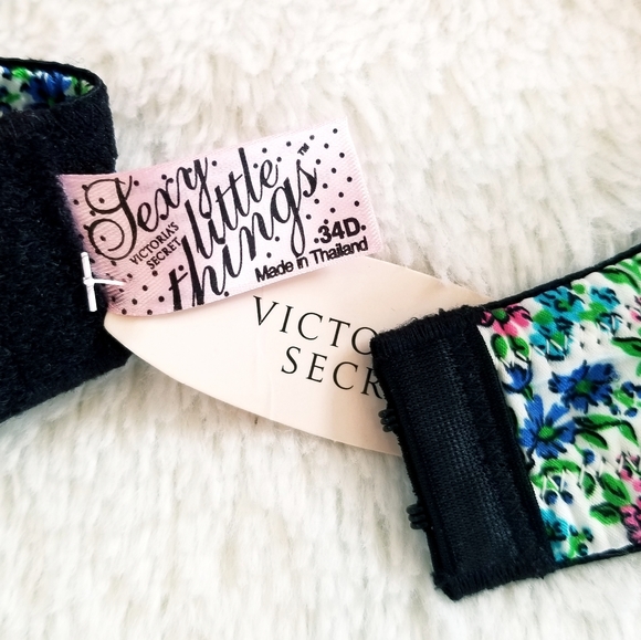 Victoria's Secret Vintage Sexy Little Things Bra & Skirted Thong Panty Set - Picture 12 of 16